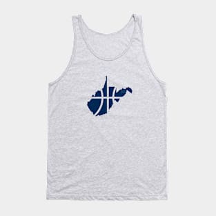 West Virginia Basketball Tank Top